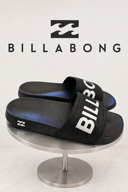 Billabong All Day Slide Sandals Black White Men’s 7.5